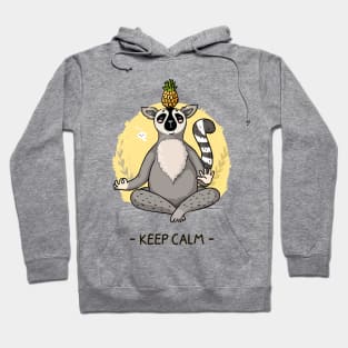 Sloth Keep Calm Hoodie